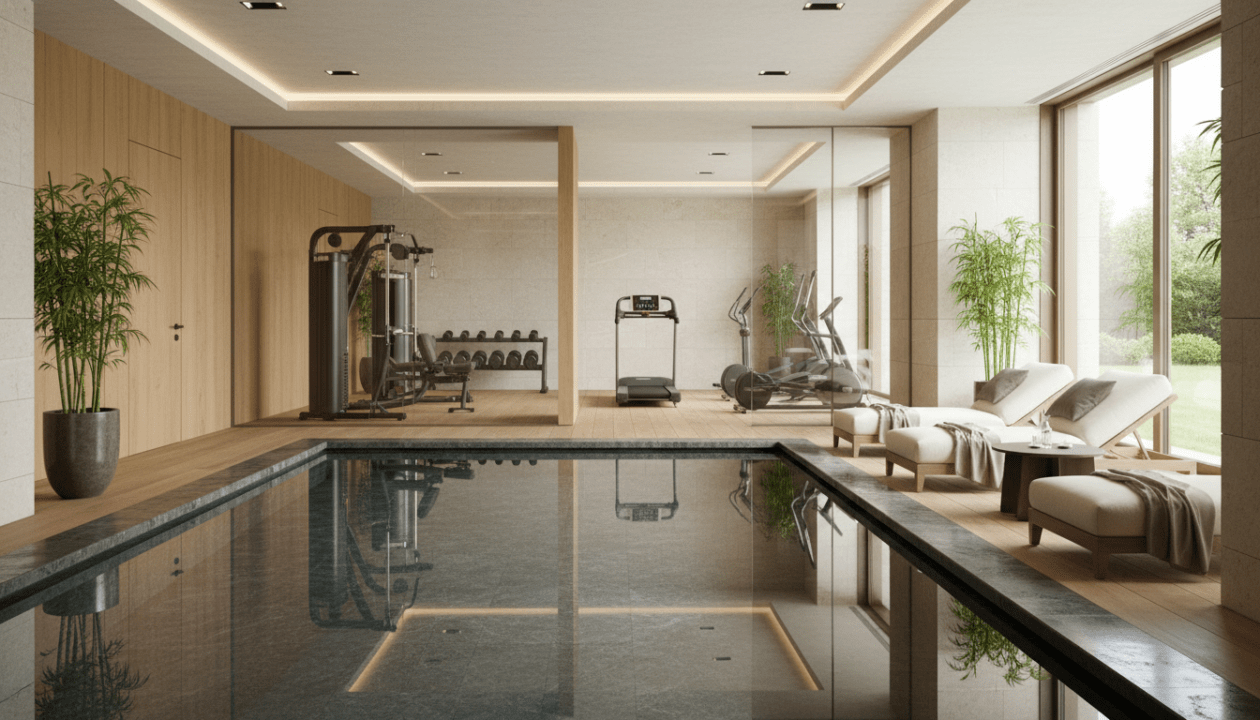 scopri come progettare spa private, piscine e palestre di lusso in casa per un wellness e lifestyle esclusivo e personalizzato, combinando comfort e design raffinato.