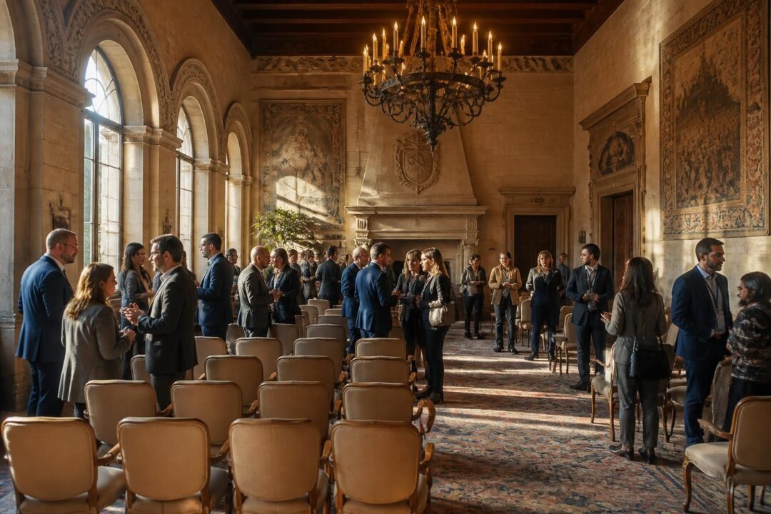 scopri i vantaggi reali, i costi e l'impatto sui partecipanti organizzando un convegno in castello. una guida completa per eventi esclusivi in location storiche.