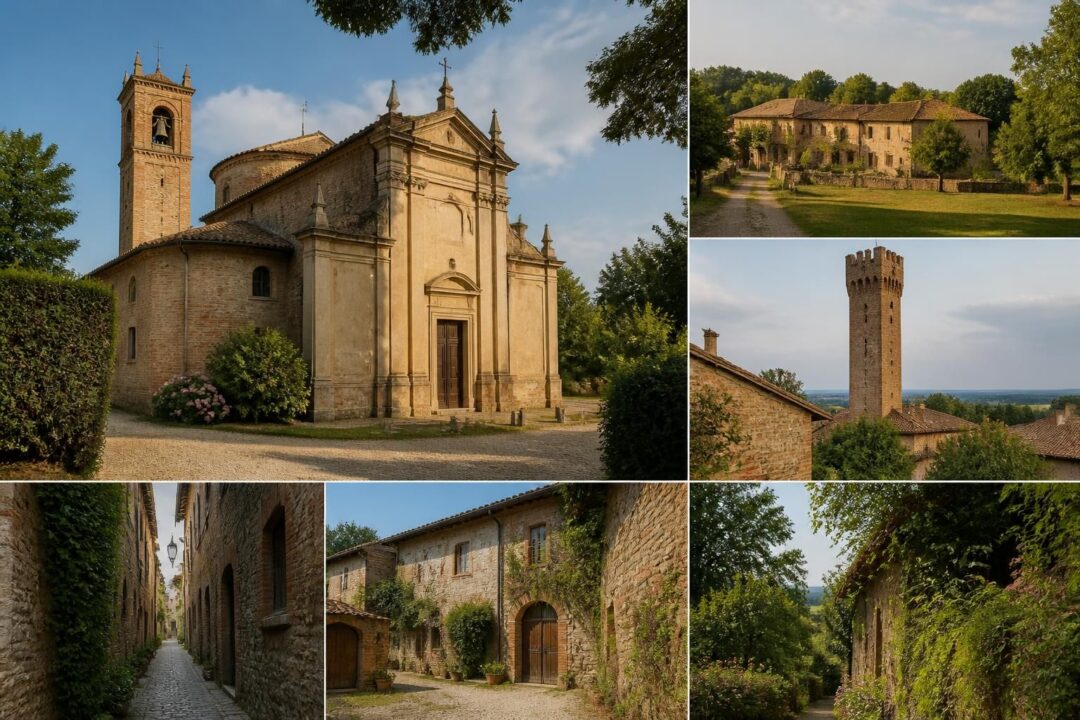 scopri i luoghi incantevoli di rezzanello: la chiesa storica, la tenuta suggestiva, il torrazzo imponente e gli angoli nascosti che rendono unico questo borgo.