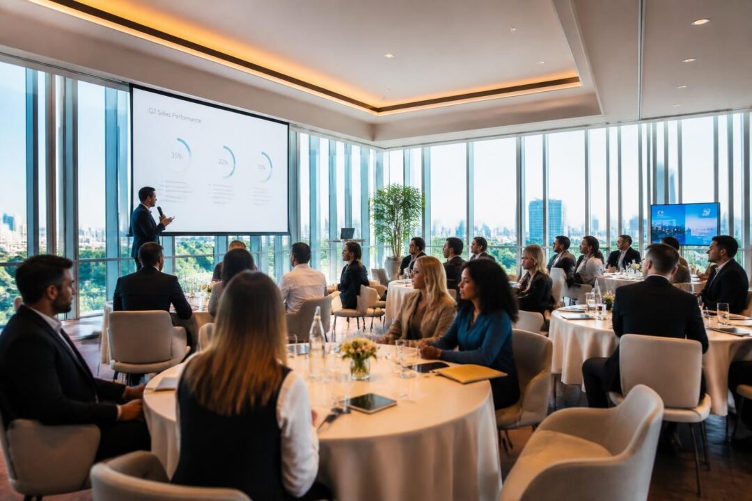 scopri come organizzare una town hall aziendale indimenticabile in una location d'eccezione, garantendo un evento efficace e coinvolgente per il tuo team.